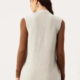 Apsley Beige Regular Fit Embroidered Cardigan image 2