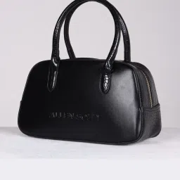 Allen Solly Black Logo Medium Handbag image 3