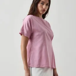 RAREISM Pink Blended Solid Top image 3