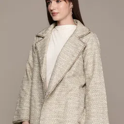 Ritu Kumar Women Cotton Tailored Jacket image 3