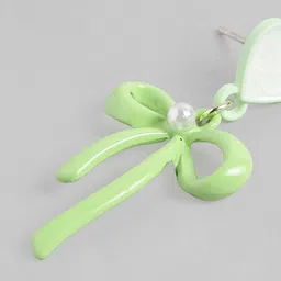 DressBerry Heart Shaped Drop Earrings image 3