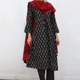 Chidiyaa No Made Marley Blockprinted Cotton Dupatta image 3