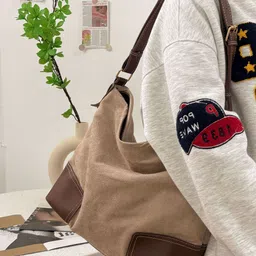 corsica DressBerry Textured Shopper Hobo Bag image 3