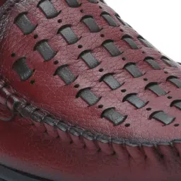 Zoom Shoes Women's Red Casual Loafers image 4