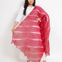 Karthav Fashion Dyed Tie and Dye Dupatta-image-47