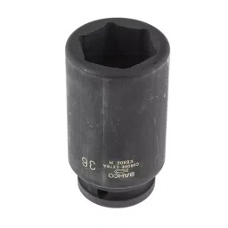 Bahco Deep Impact Socket Alloy Steel Blackened Finish 3/4 inch Square Drive, K8906M-36 image 3