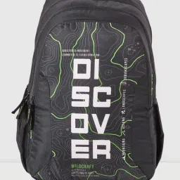 Wildcraft Black Atlas 45 LP Printed Medium Backpack-image-92