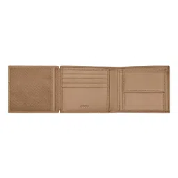 hugo boss accessories Hugo Boss Grained Camel Money Wallet - Tan image 5