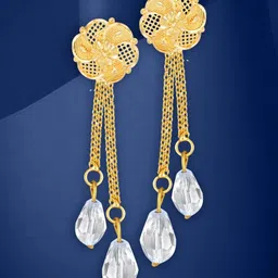 VIVASTRI Women Gold-Plated Alloy Earrings-picture-28