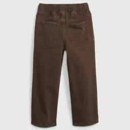 GAP Boys Brown Straight Fit Solid Jeans image 2