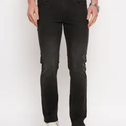 Duke Carbon Black Slim Fit Stretchable Jeans-picture-15