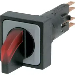 EATON RMQ16 Series 2 Position Selector Switch Head, 16 mm Cutout, Black/Red Handle, 040378 Q25LWK1-RT/WB-picture-11
