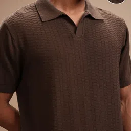HIGHLANDER Men Polo Collar T-shirt image 2