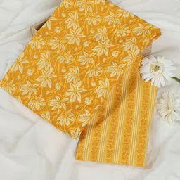 SALWAR STUDIO Floral Printed Pure Cotton Unstitched Dress Material-image-80