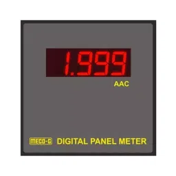Meco-G 0 - 5A AC Input 3.5 Digit Digital Panel Ammeter R-3501 - 96 x 48 mm-picture-47