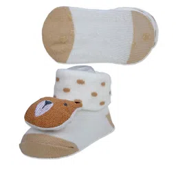 Baby Moo Infants Cotton Anti-slip Socks Booties image 2