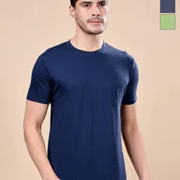 TQH Men 3 Slim Fit T-shirt-image-6