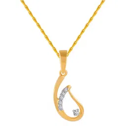 P.C. Chandra Jewellers 18 kt Gold & Diamond Pendant-picture-43
