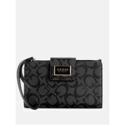 Guess Women Charcoal Grey Wallet-image-51