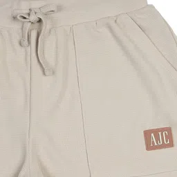 Alan Jones Boys Self Design Regular Fit Mid-Rise Shorts image 3