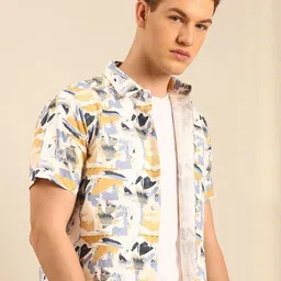 Voroxy Men Printed Cotton Casual Shirts-image-73