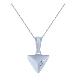 P.C. Chandra Jewellers 14 kt Gold & Diamond Pendant without Chain-picture-43