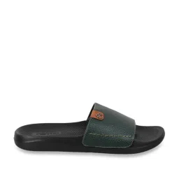 Metro Men's Green Slides image 3