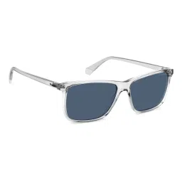 Polaroid Blue UV Protection Rectangular Sunglasses For Men image 3