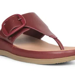 Hush Puppies by Bata Women's Red Thong Sandals image 4