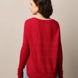 Only Red Regular Fit Pullover image 3