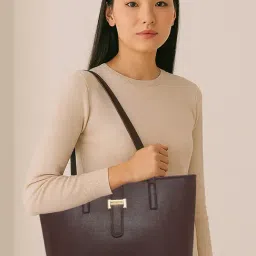 Esbeda Brown Siena Classic Large Tote-image-48