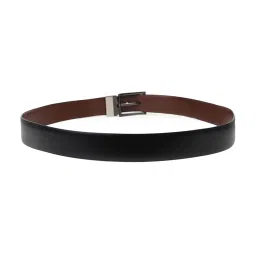 Bonjour Black Leather Formal Belt For Men image 3