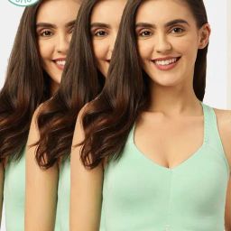 Inner Sense Green Bra (Pack of 3)-picture-30