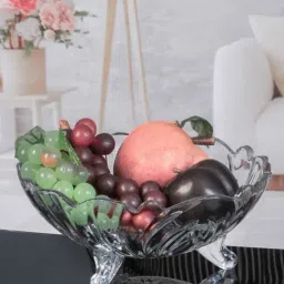 ROXX Transparent Glass Serving Bowl-picture-22