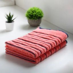 Spaces Exotica Coral 575 GSM Cotton Hand Towel - Set of 2-picture-43