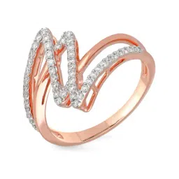 Malabar Gold and Diamonds 18k Rose Gold Diamond Ring-picture-13