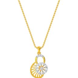 Kisna Diamond & Gold Jewellery 14k Katelin Pendant-picture-33
