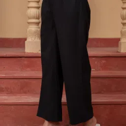 Juniper Black Solid Trousers image 3