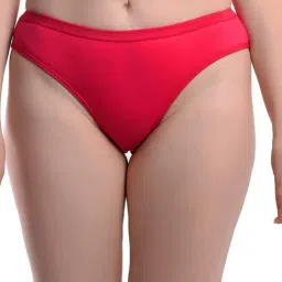 AROUSY Blue & Pink Cotton Bikini Panties - Pack Of 5 image 4