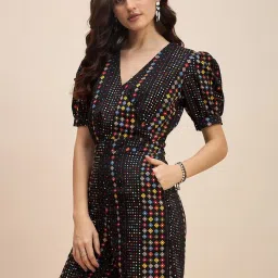 BRINNS Ink Black Printed Playsuit image 3