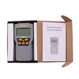 amiciSense No-Contact LCD Electronic Laser Tachometer with Backlit 99999 RPM Count and 9 V Battery image 5