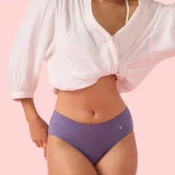 Enamor Multicolor Cotton Solid Hipster Panties - Pack Of 6 image 3