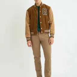 GANT Green Regular Fit Embroidered T-Shirt image 3