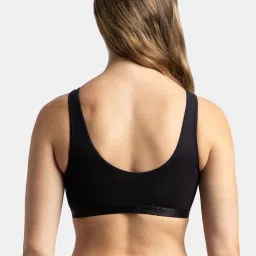 Jockey ES04 Women's Wirefree Padded Super Combed Cotton Full Coverage Sleep Bra image 3