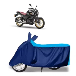 Auto Pearl Two Wheeler Cover for Yamaha FZ S V3 BS6 - Cyan, Blue-picture-47
