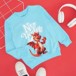 Pantaloons Junior Aqua Sweatshirt image 3