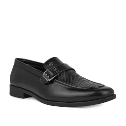 Alberto Torresi Men's Office Edition 801 Black Formal Loafers image 3