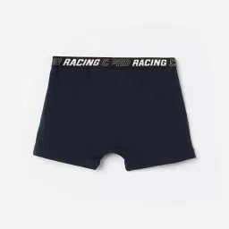 Fame Forever by Lifestyle Boys Black & White Cotton Solid Boxer image 3