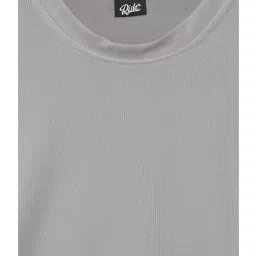 RISH Unisex Grey Printed T-Shirt image 3