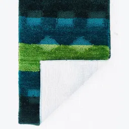 IVAZA Green Microfibre 1400 GSM Bath Rugs image 2